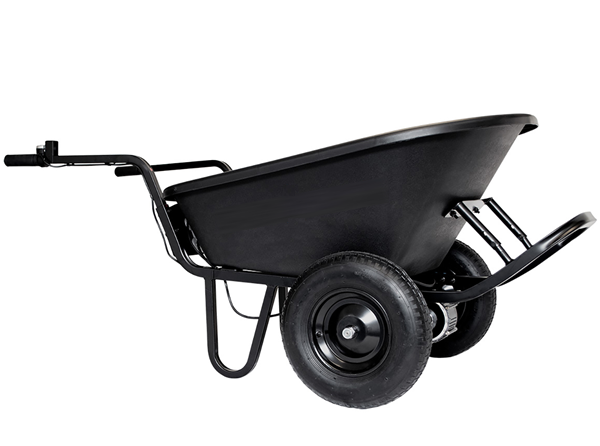 350 lb Capacity Battery Powered Electric Wheelbarrow